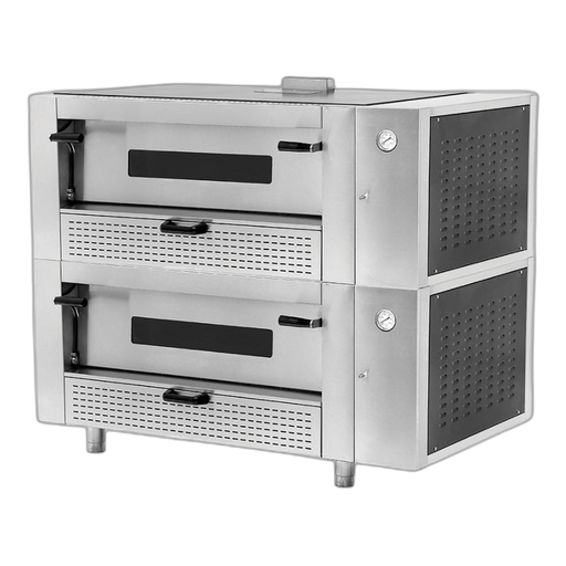 Pegasus MS56RG-2 Melstone Gas Double Deck Pizza Oven - NG