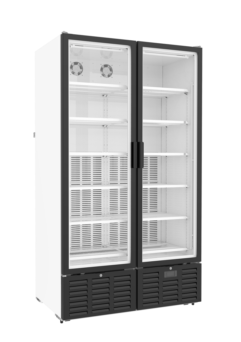 Atlantic® UCool 2-Door Glass Door Cooler, 48" PM48-2