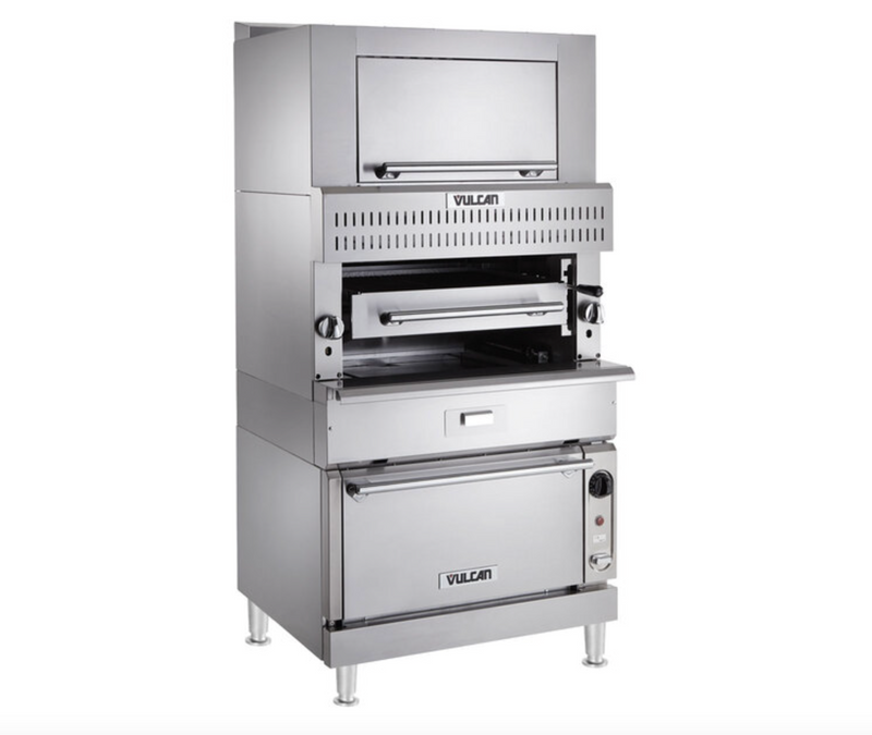 Vulcan VIR1CF Deck-Broiler w/ Infrared Burners, Convection Oven, Liquid Propane