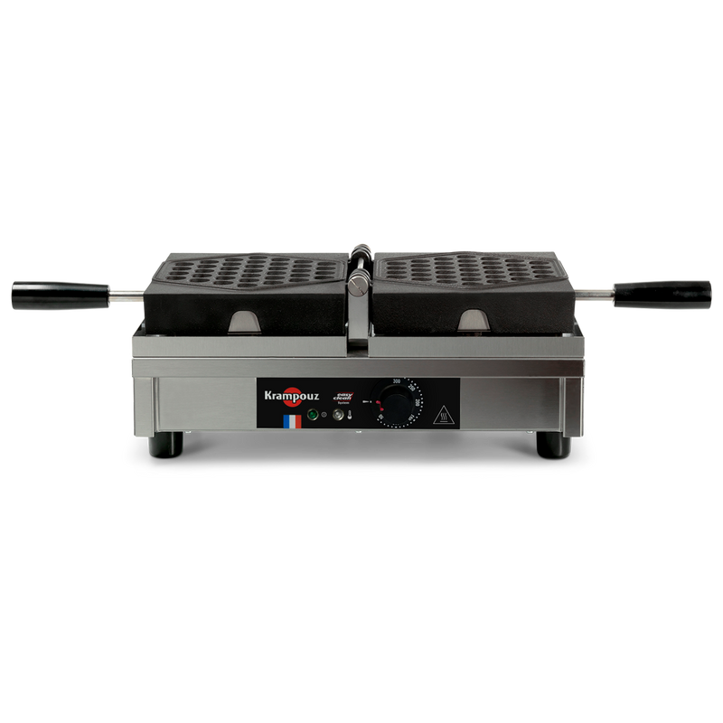 Krampouz Bubble waffle maker, 180° opening - WECDUASA