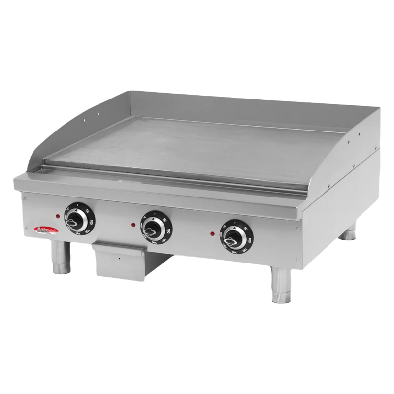 BakeMax 36" Countertop Electric Thermostatic Griddle – Commercial Use - BMPLS7IE030.