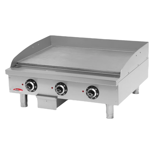 BakeMax 36" Countertop Electric Thermostatic Griddle – Commercial Use - BMPLS7IE030.