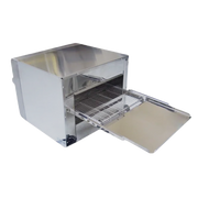 BakeMax BMCB001 Commercial Countertop 14” Conveyor Pizza Oven.