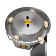 BakeMax BMDBR03 Countertop Automatic Electric Dough Ball Rounder.