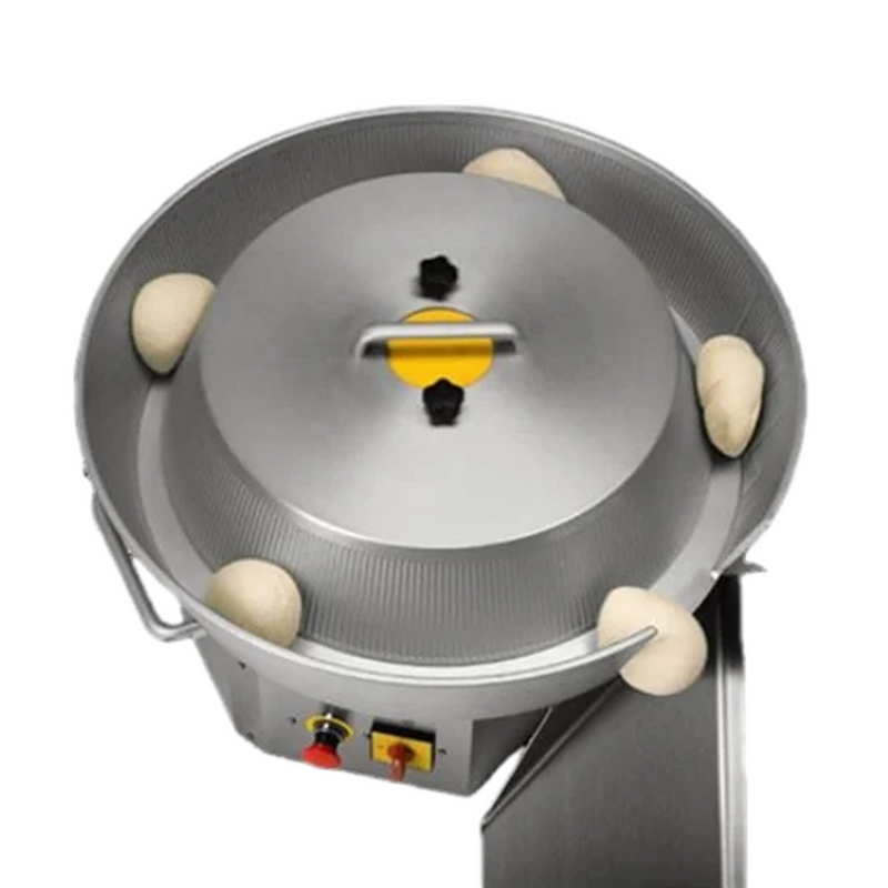 BakeMax BMDBR03 Countertop Automatic Electric Dough Ball Rounder.
