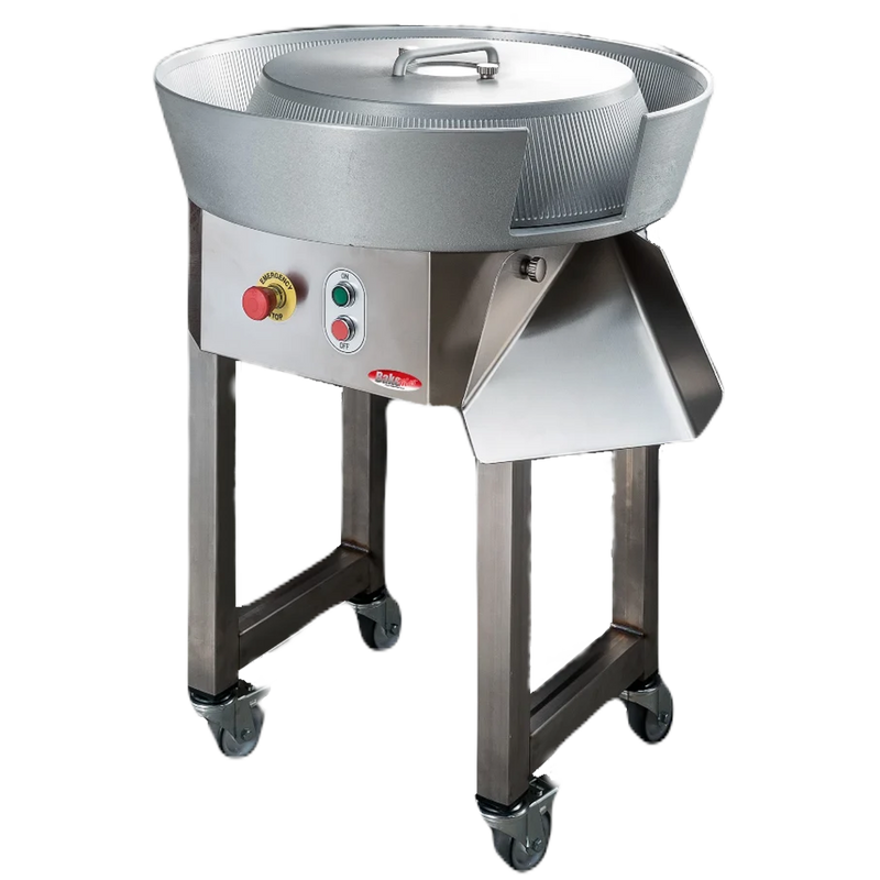 BakeMax BMDBR03 Countertop Automatic Electric Dough Ball Rounder.