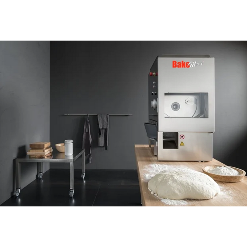 BakeMax BMDD003 Countertop Automatic Dough Divider & Rounder Combo.