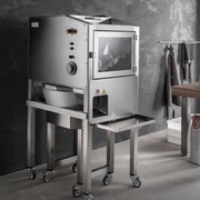 BakeMax BMDD005 Floor Model Electric Automatic Dough Divider & Rounder Combo.
