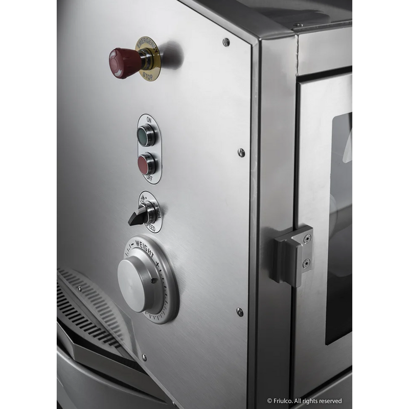 BakeMax BMDD005 Floor Model Electric Automatic Dough Divider & Rounder Combo.