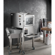 BakeMax BMDD007 Floor Model Electric Automatic Dough Divider & Rounder Combo.
