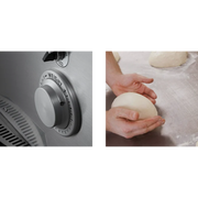 BakeMax BMDD005 Floor Model Electric Automatic Dough Divider & Rounder Combo.
