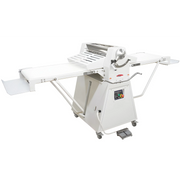 BakeMax BMFRS01 Heavy-Duty 17.7″ Floor Model Reversible Dough Sheeter.