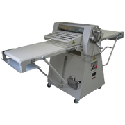 BakeMax BMFRS01 Heavy-Duty 17.7″ Floor Model Reversible Dough Sheeter.