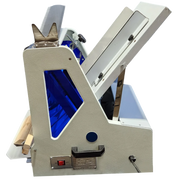 BakeMax BMGF001 Heavy-Duty Countertop Bread Slicer – 7/16" Slice, 35 Blades.