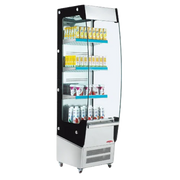 BakeMax BMGG019 19" Floor Model Grab & Go Refrigerated Display Case.