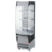 BakeMax BMGG019 19" Floor Model Grab & Go Refrigerated Display Case.
