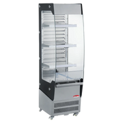 BakeMax BMGG019 19" Floor Model Grab & Go Refrigerated Display Case.