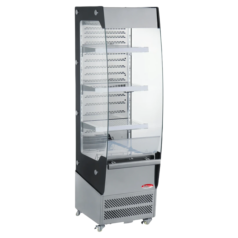 BakeMax BMGG019 19" Floor Model Grab & Go Refrigerated Display Case.