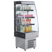BakeMax BMGG024 24" Floor Model Grab & Go Refrigerated Display Merchandiser.