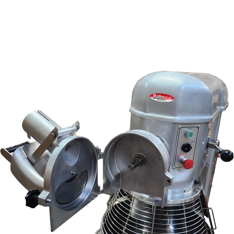 BakeMax BMPM060 60-Quart Heavy Duty Floor Mixer – 4-Speed Planetary Mixer.