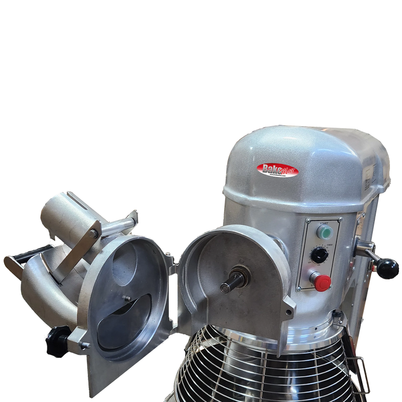 BakeMax BMPM080 80Qt Commercial Electric Floor Planetary Mixer – 4-Speed Heavy Duty.