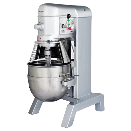 BakeMax BMPM080 80Qt Commercial Electric Floor Planetary Mixer – 4-Speed Heavy Duty.