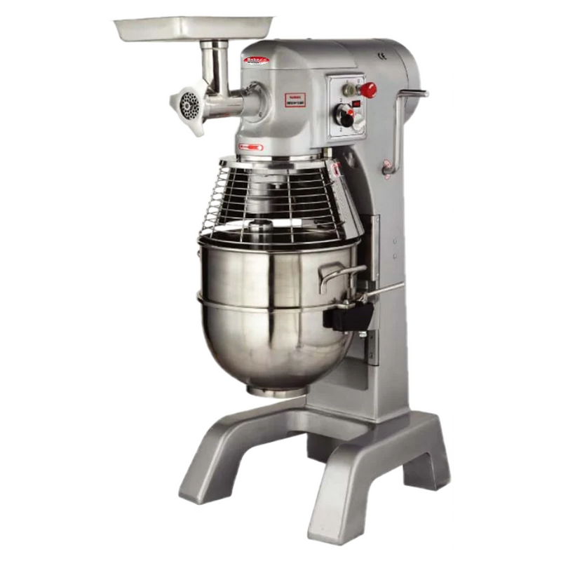 BakeMax BMPM20A 20-Quart Commercial Countertop Heavy Duty Planetary Mixer.
