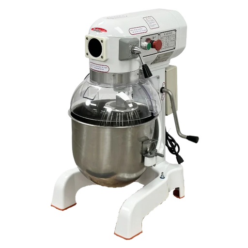 BakeMax BMPME20 20Qt Floor Planetary Mixer – Gear Driven, 3-Speed.