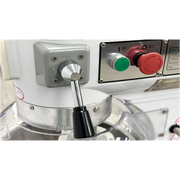 BakeMax BMPME20 20Qt Floor Planetary Mixer – Gear Driven, 3-Speed.