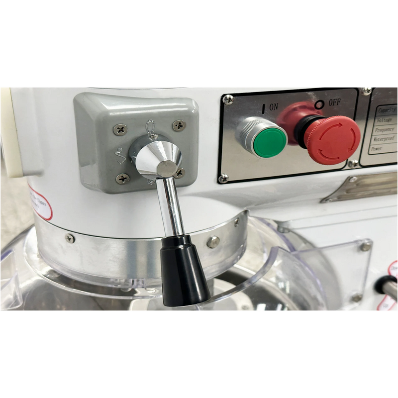 BakeMax BMPME20 20Qt Floor Planetary Mixer – Gear Driven, 3-Speed.