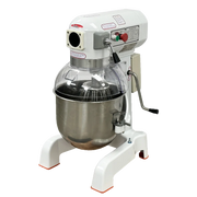BakeMax BMPME20 20Qt Floor Planetary Mixer – Gear Driven, 3-Speed.