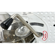 BakeMax BMPME30 30-Quart Floor Planetary Mixer | 3-Speed Gear Driven Commercial Dough Mixer.