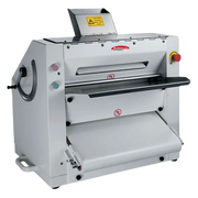 BakeMax BMPS001 Commercial Countertop 20" Two-Pass Heavy Duty Dough Sheeter.
