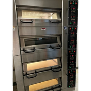 BakeMax BMSD003 Three Deck One Pan Wide Electric Artisan Stone Deck Oven – 47” Wide.