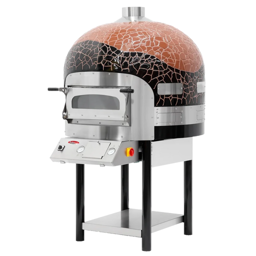 BakeMax BMSPO01 Commercial Electric Rotating Pizza Oven – Floor Model.