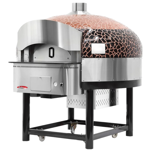 BakeMax BMSPO02 Commercial Gas Rotating Pizza Oven – Floor Model.