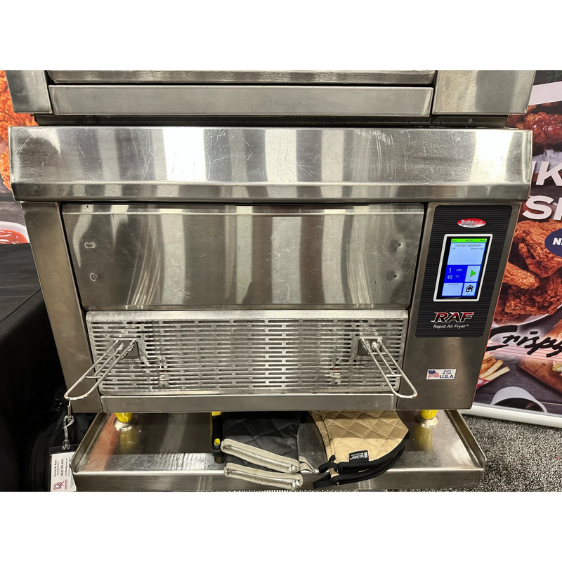 BakeMax BMDRAF Double Stacked Commercial Greaseless Forced Air Fryer