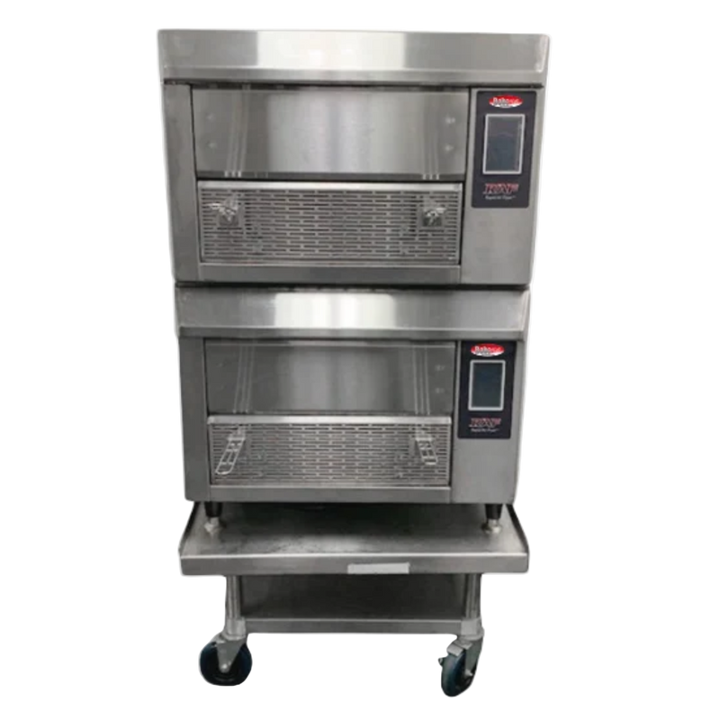 BakeMax BMDRAF Double Stacked Commercial Greaseless Forced Air Fryer