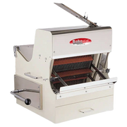 BakeMax BMSS001 Countertop Electric Artisan Safety Bread Slicer – 5/8″ Slice.