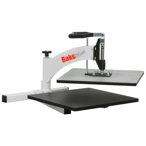 BakeMax BMTXM15CP Countertop Manual Swing-Away Meat Press – 15"x15".