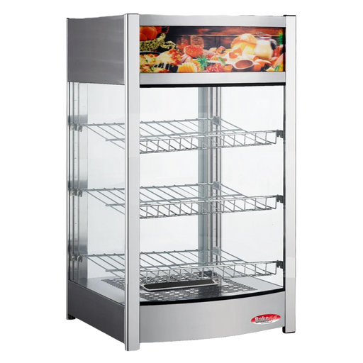 BakeMax Titan Series BMCBF18 18" Countertop Heated Display Case.