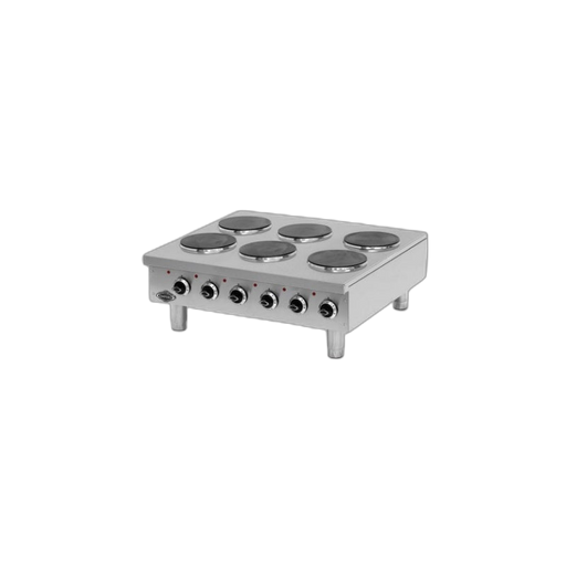 Pegasus HP-36E Burner Electric Countertop Range - 36″