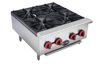 SABA HP-4 - 4 Gas Hotplate Cooker 100,000 BTU