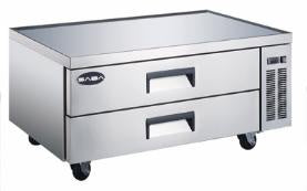 SABA SCB-52 - Two Drawer 52" Chef Base Cooler S/S Interior & Exterior