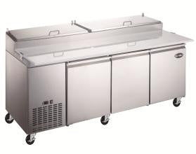 SABA SUC-27F - One Door Under- Counter Freezer S/S Interior & Exterior